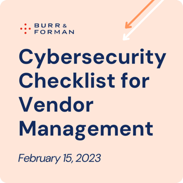 Checklist for vendor managment