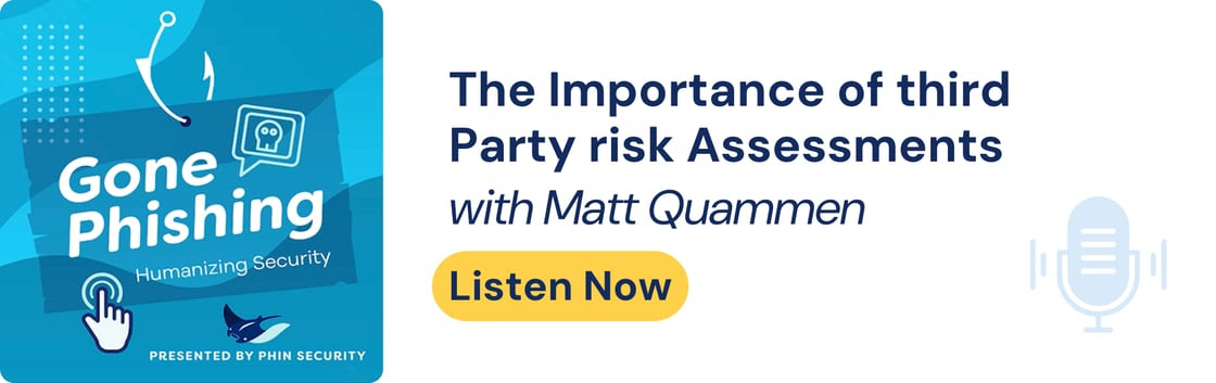 Importance of third party risk assessment